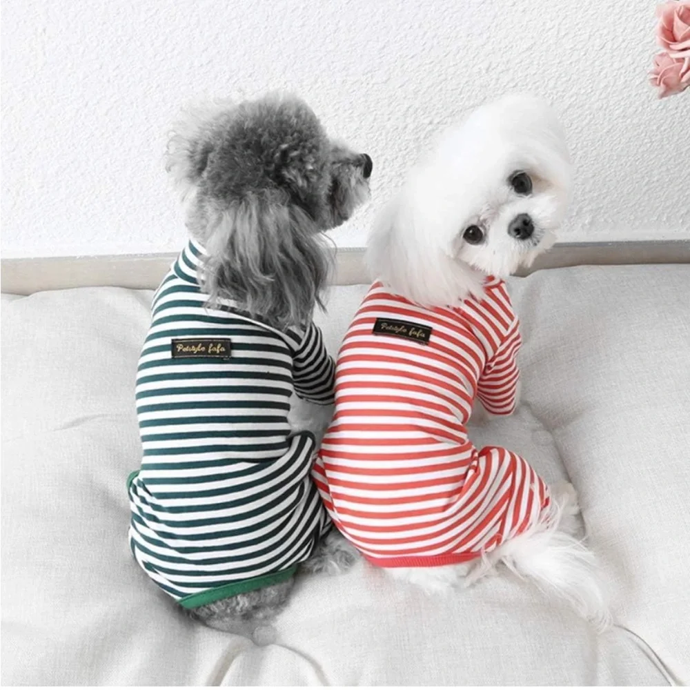 🐾🐶🐱Soft cotton pajamas for dogs or cats, for all seasons